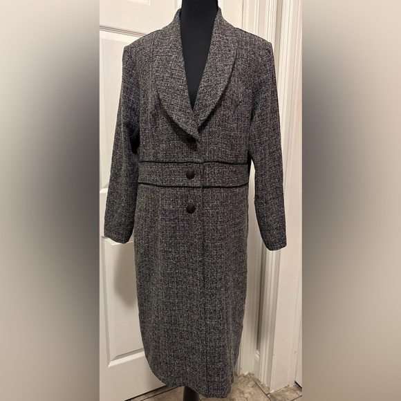 Danny & Nicole Jackets & Blazers - Danny & Nicole Gray Women's Coat